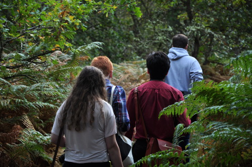 itsamemyleo:  5th October. First big walk of #UniLife. Two hour walk there and back. Our path was su