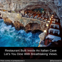 mindblowingfactz:  Restaurant Built Inside