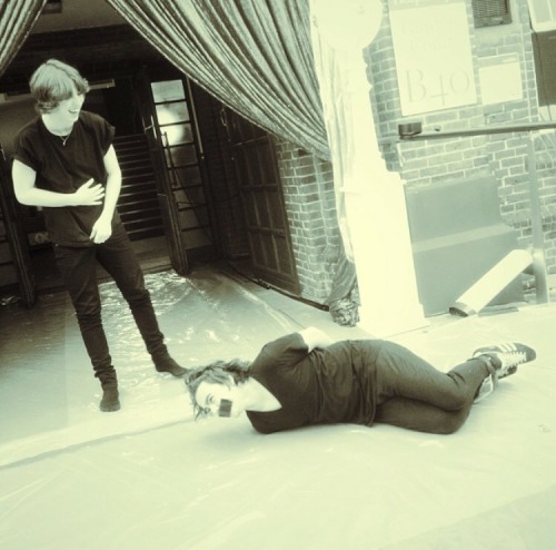 catfishlids-blog:photos of Larry on the floor with tape over his mouth actually make me laugh far mo