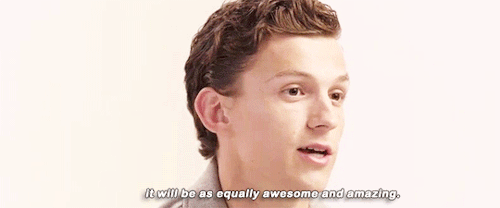 captainpoe:Tom Holland on the future of Spider-Man.