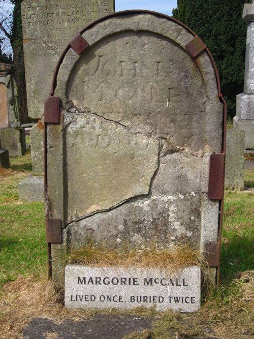 lord-kitschener:  harokissmile:  ksteeno:  spoookyscary:  After succumbing to a fever of some sort in 1705, Irish woman Margorie McCall was hastily buried to prevent the spread of whatever had done her in. Margorie was buried with a valuable ring, which