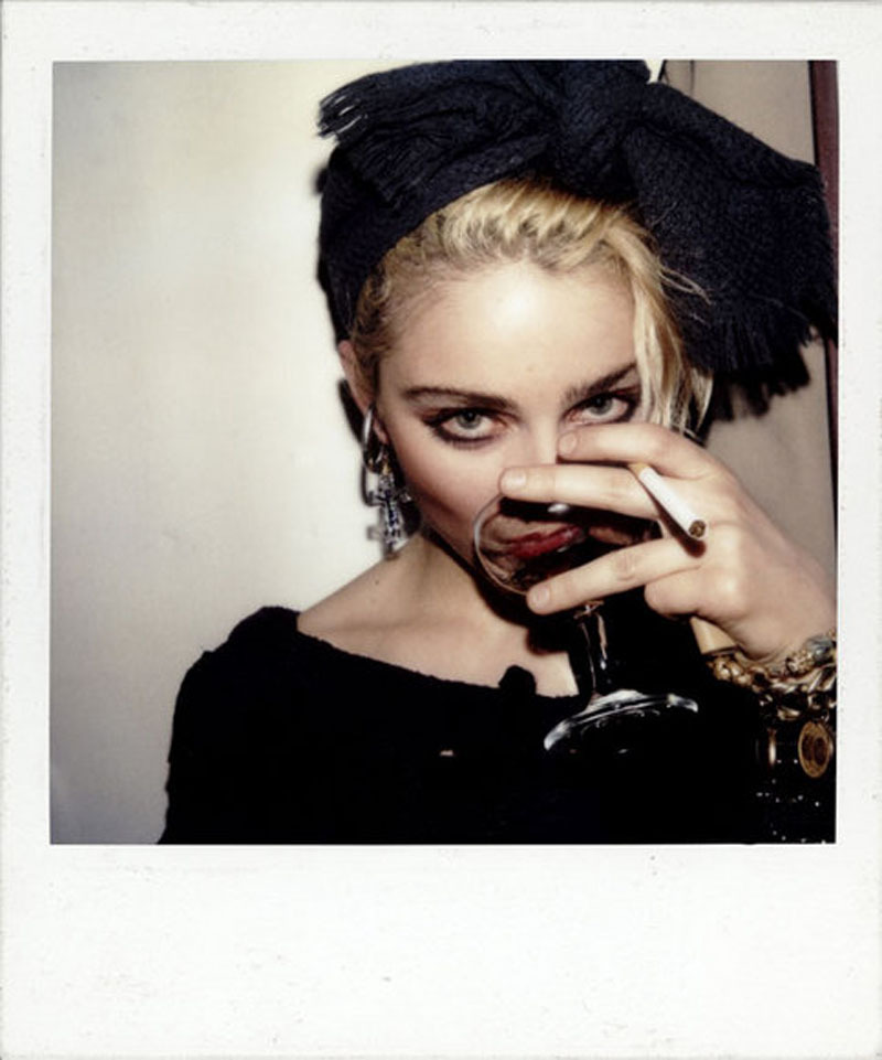 jinxproof:Madonna | NYC | 1983polaroid by Maripol