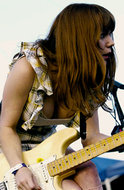 :  Rilo Kiley, Coachella 2005. 