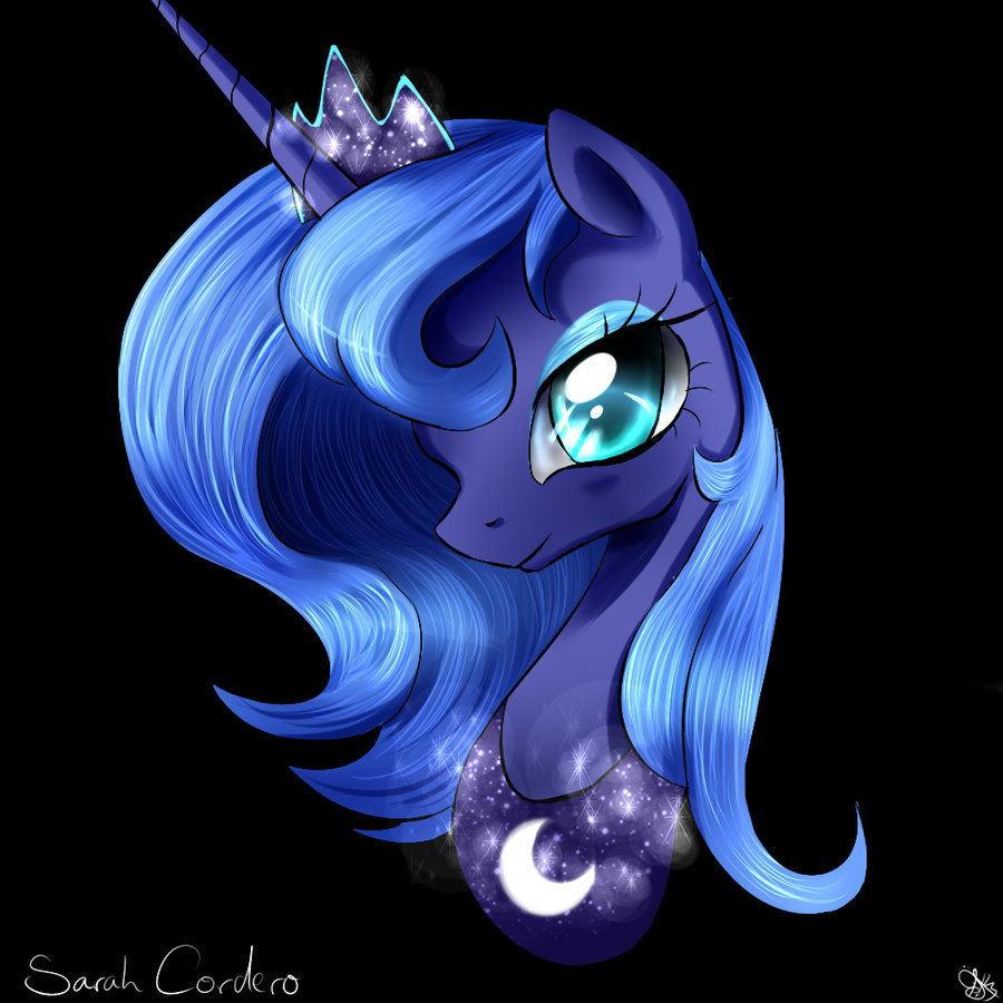 theponyartcollection:  LUNA by *Daughter-of-Fantasy