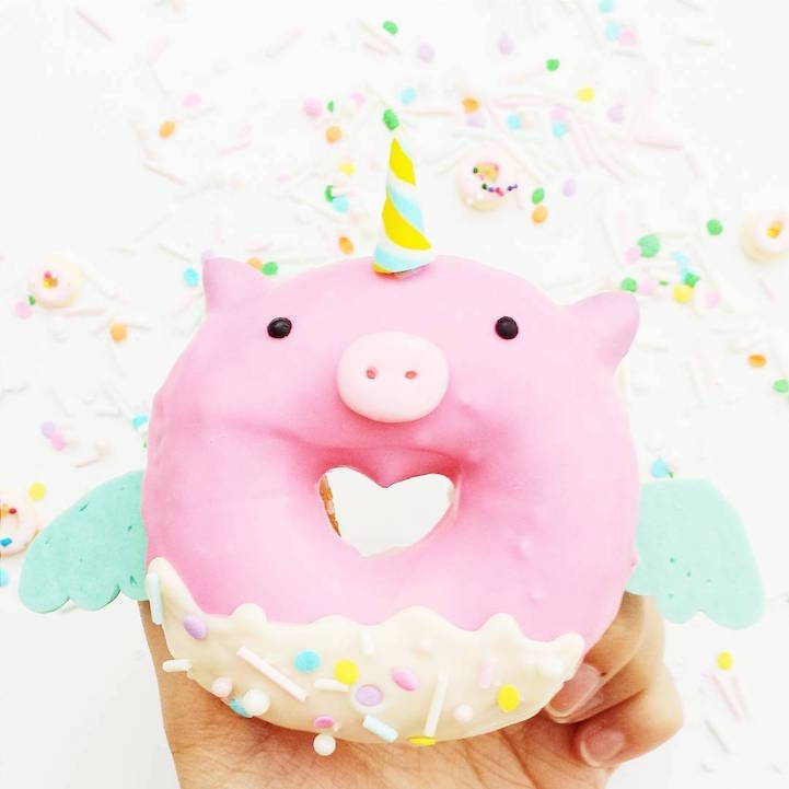 sweetoothgirl:    Delectable Doughnuts That Are Almost Too Cute to Eat… Almost