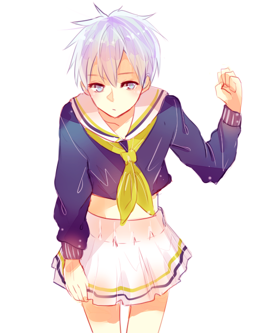califlair:  knb: crossdressing crossdressing prompted by anonymous  3 days left until season 3!!!!