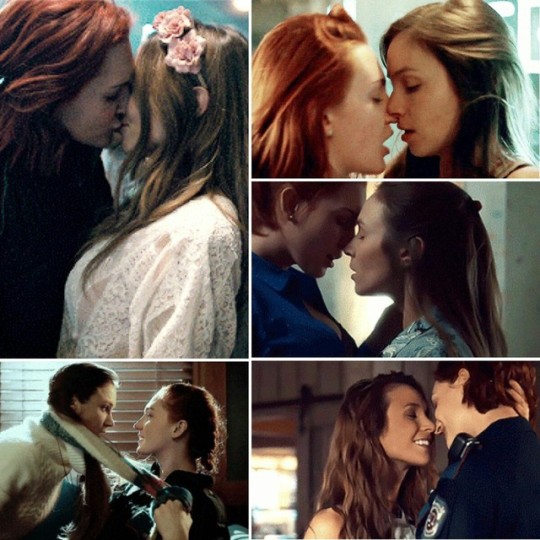 ilikeit-wayhaught:  Missin their kissin 👄❤💋💕