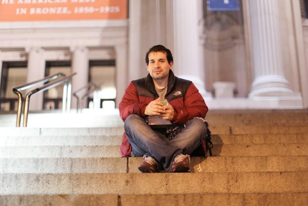 humansofnewyork:  &ldquo;The first day I arrived from Ecuador, I rode by this