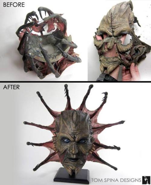 #MonsterSuitMonday Recently posted by Tom Spina Designs, here’s a restoration project on one o