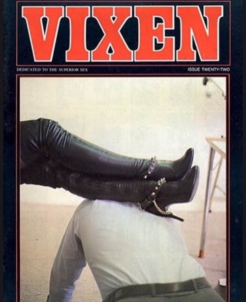 Cover for Vixen Magazine, 1983