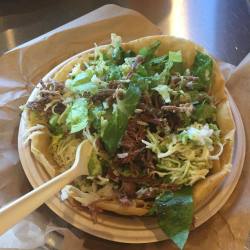 Smoked Brisket Taco Salad!!!!! #Foodporn #Photosbyphelps #Tacos  (At Qdoba Mexican