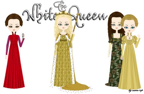 The White Queen GirlsDebuting my new doll, I’ve done the women behind the War of the Roses (Yo