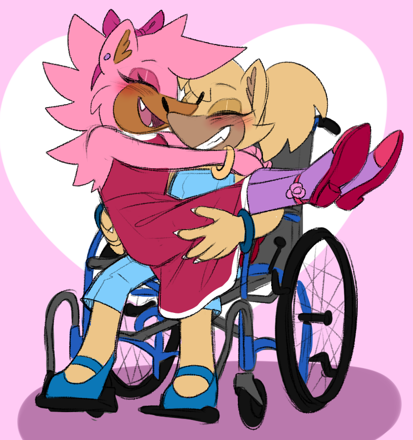 bbgatile: I CANNOT BELIEVE I FORGOT TO POST THESE HHHHHHH hedgehog!maria and amy