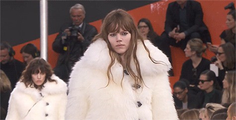 versaceslut: Freja Beha Erichsen opening Louis Vuitton by Nicolas Ghesquiere Fall
