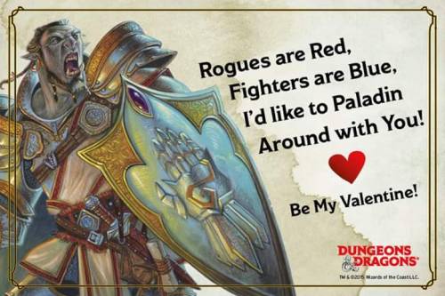 tattoosfade:a-real-nerd:Have some d&d Valentine’s!!!!! (I saved these from the Dungeon and Drago