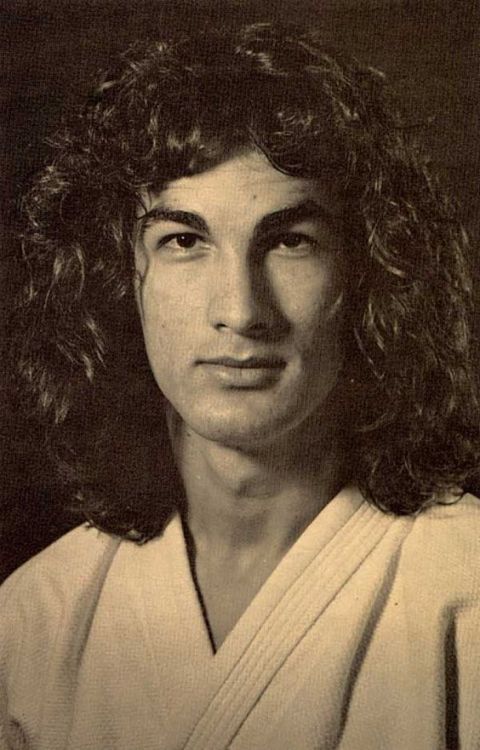 Young Steven Seagal. 