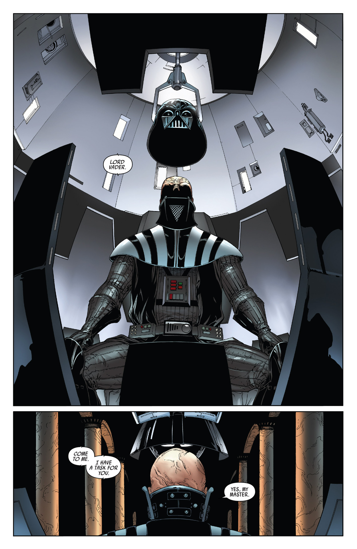 towritecomicsonherarms:  Darth Vader #13