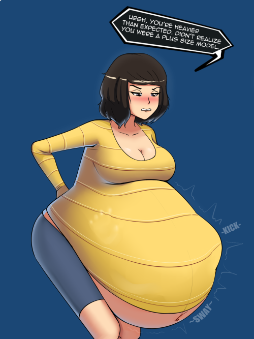metalforever-artist:    For Kawakami’s sequence I wanted her to be snacking on some of Joker’s other potential love interests with it culminating in maxing out your relationship (and her waistline). I also wanted to include her maid outfit somewhere