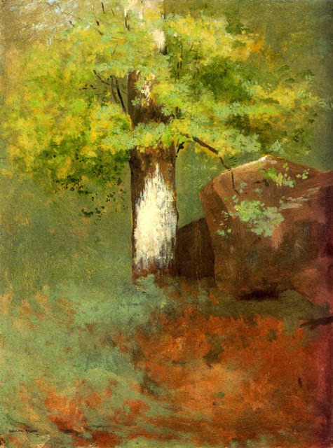 huariqueje:  The Tree  -  Odilon Redon  1875 French 1840-1916