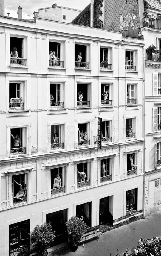 brokenarecrowned:  L’Hotel Amour is a hotel in Paris that was opened three years