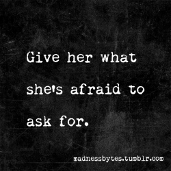 Well I know you aren’t afraid to ask….