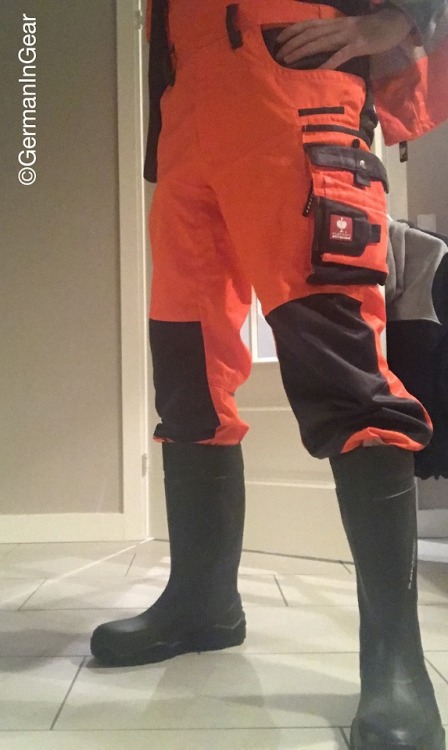 germaningear:Outfit from yesterday. Engelbert-Strauss Motion hivis and Purofort+