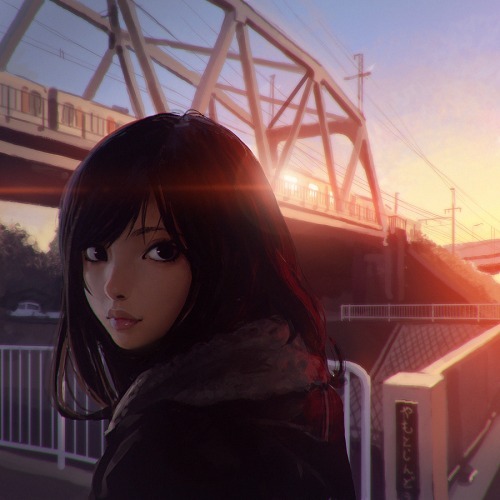 nomellamesfriki:  Arte aleatorio por: Ilya Kuvshinov 