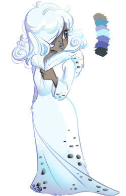 l-sula-l:  Quick little palette ref for Selkie Sapph