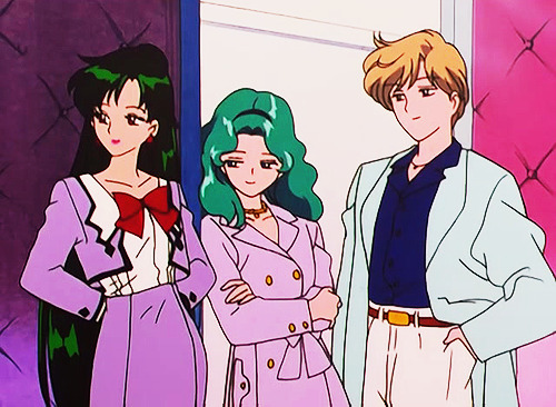 dykecrimes:  dykecrimes:  From now on I’m only taking fashion advice from the Sailor Moon series  Like let’s be real here Every girl in sailor moon is a lesbian and I’m stealing all of their looks  