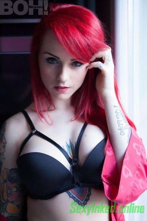 sexxyinkedgirl: Follow us For The finest Inked Girls and female Tattoo Models around The World. Fin