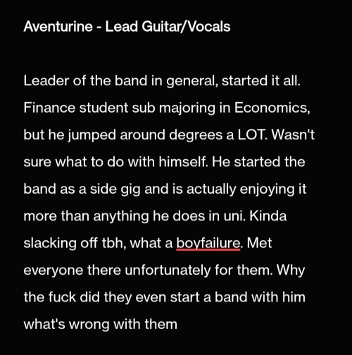 HSR Band AU I've Been Working On!! So Excited To Share I've Been Having So Much Fun Making It!