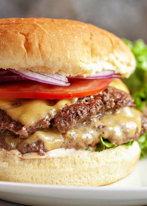 foodffs: Stovetop Double-Stack Cheeseburgers Follow for recipes Is this how you roll?