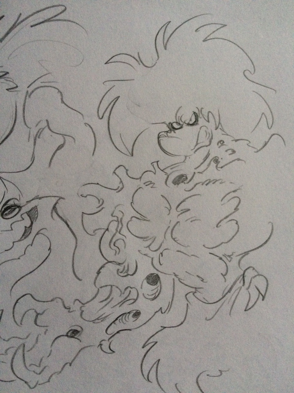 Doodles from the past few weeks.