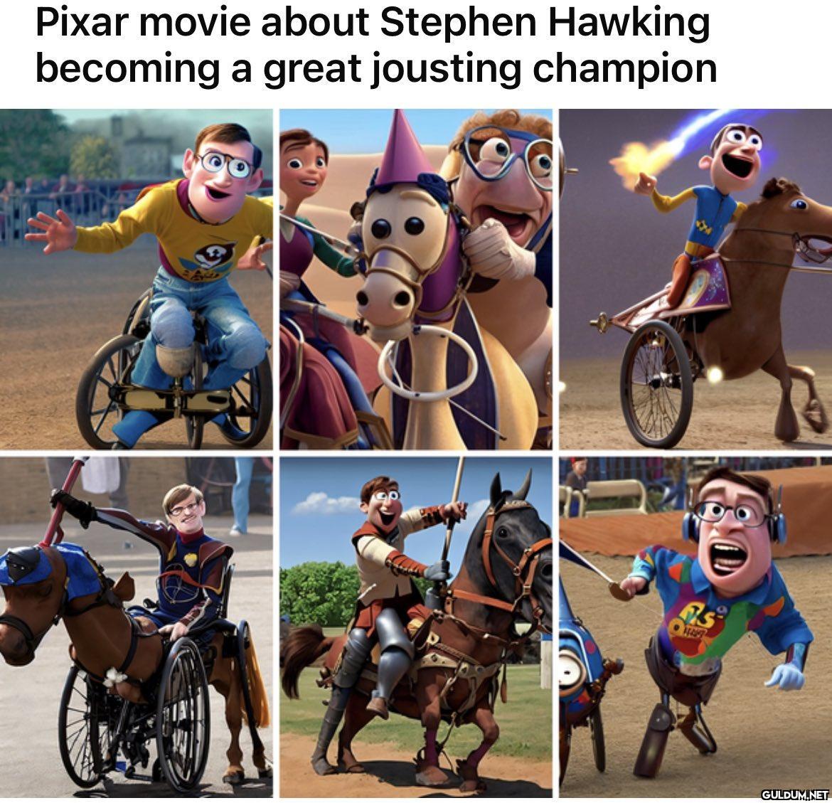 Pixar movie about Stephen...