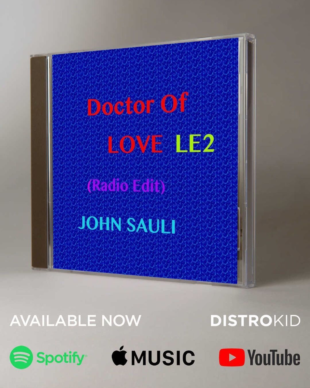 NEW RELEASE! JOHN SAULI “DOCTOR OF LOVE"🎼🕺💃🏻🕺💃🏻🕺🎼Let’s do this!!!
https://www.instagram.com/p/Cpm–o3IS8y/?igshid=NGJjMDIxMWI=