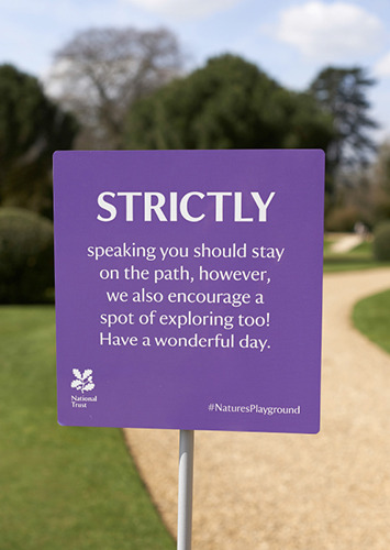 i-say-unicorn:  bealin:  This is so British… loving it (x)  The National Trust Gardens are brilliant! 