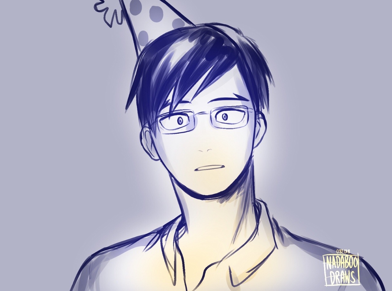 nadaboodraws:  I didn’t get to post this up for my favorite boi but Happy Belated Birthday Iida!!! (08/22)