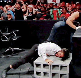 Seth was a fucking mess here.
