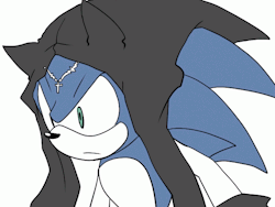 aimf0324:  【SONIC：E.SONIC（gif）】 「What! ?」 ※EnigmaSONIC series is a secondary creation of me.It is not related to the official.