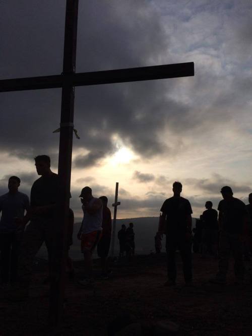 semperannoying:  More pictures of the re-establishment of the crosses on 1st’s Hill. (Part 5) 