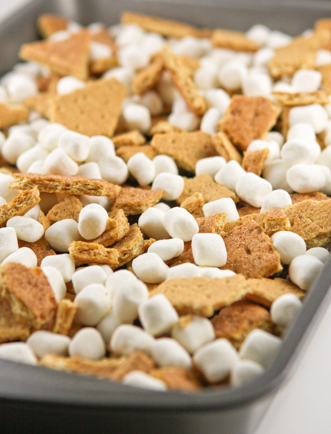 -foodporn:  S’mores Brownies Recipe 