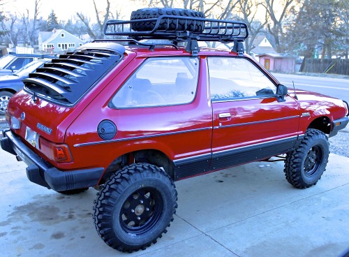 thelandcrab:  k-catch:  thelandcrab:  I bought the Land Crab in 1999 for 踰. At that time it was a front wheel drive automatic that wouldn’t go into 3rd gear. It would be a realistic solution for many people to send a 20 year old economy car with