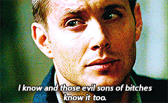 martyrrdean:  Supernatural rewatch » No Rest For The Wicked  - We take this knife,