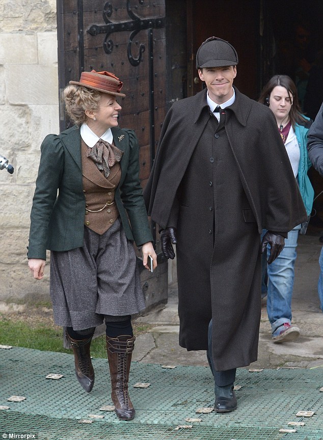 sue-78:  Back to the day job! Benedict Cumberbatch takes a break from awards season