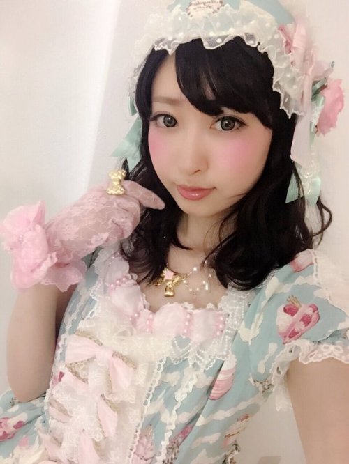 Kimura Yu in Angelic Pretty’s new Sweet Cream Princess