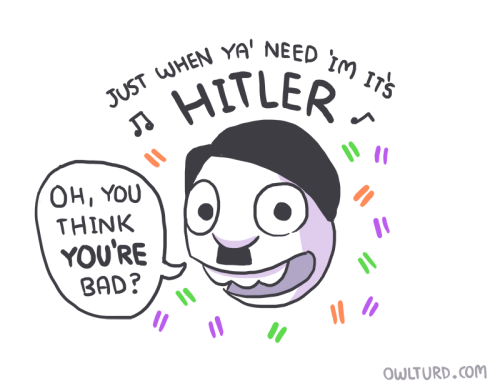 misspennyprimetime:owlturdcomix:  Worst Person Everimage | twitter | facebook  omgwhat