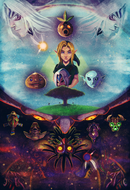 The Legend of Zelda: Majora’s Mask - Qlax Draws