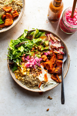 lazycatkitchen:Sweet potato bowlSweet potato