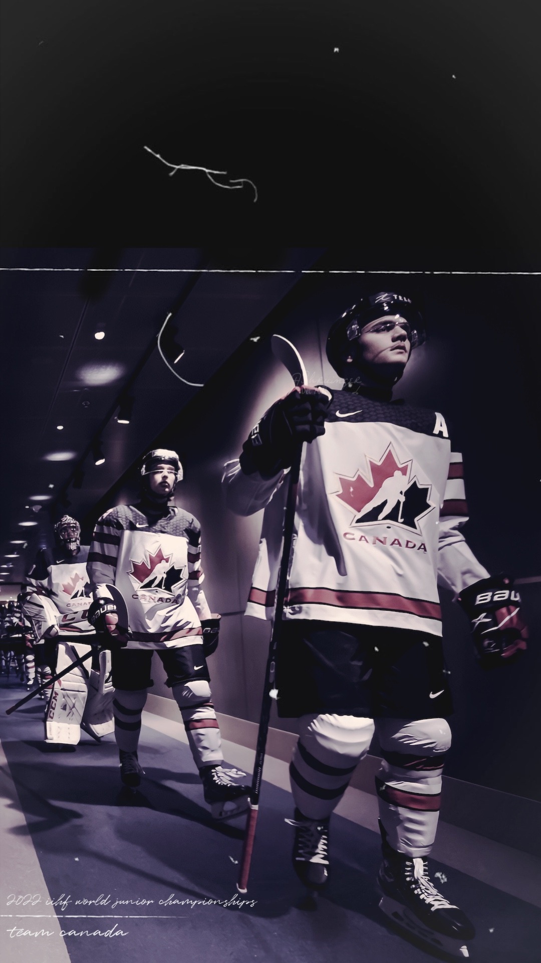 Where Hockey Meets Art — wallpapers • 2022 iihf world juniors team canada  +