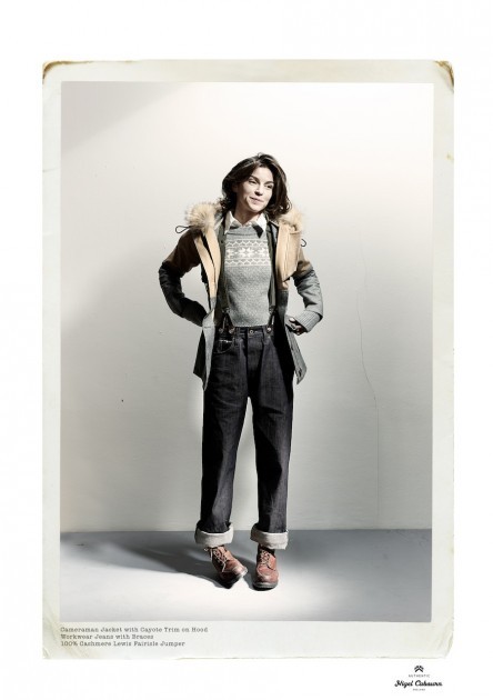 ouwe-paparazzi:NIGEL CABOURN F/W 2013 WOMENSWEAR COLLECTIONSuperb !